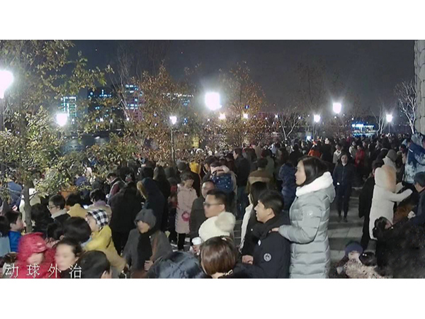 大漁灣風情商業街音樂噴泉來了！